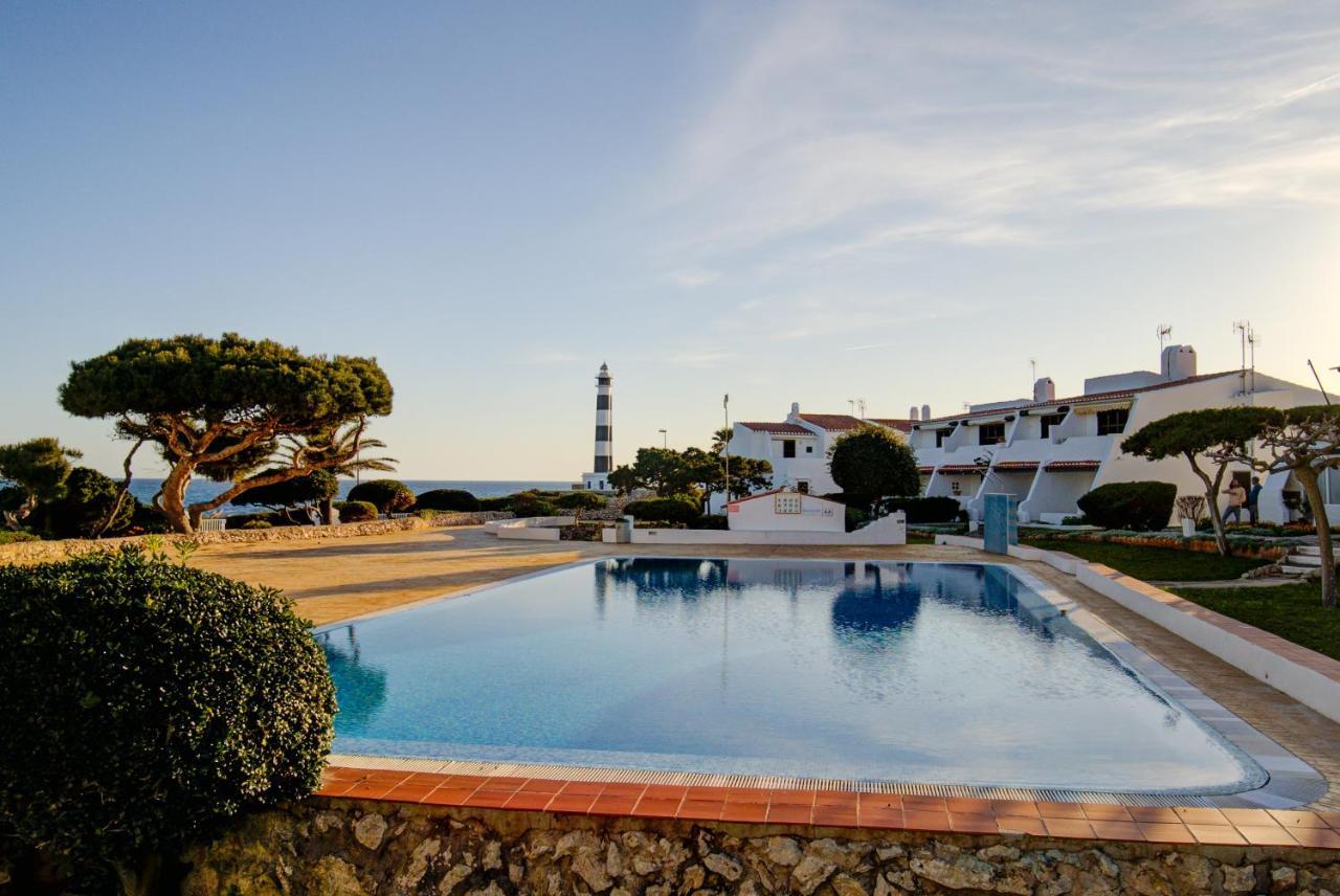 Vista Faro-Apartamento Con Balcon Que Mira Al Mar Cala en Bosch Luaran gambar